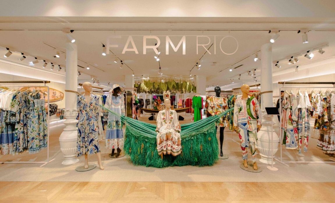 Farm Rio inside store